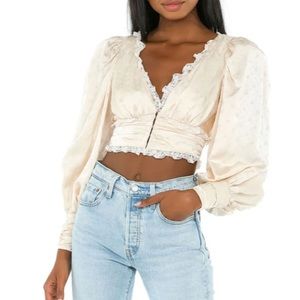 For love and lemons Natalie Crop Top - Size XS